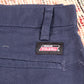 Dickies W36 L30 Straight Leg Blue Cotton Blend Trousers