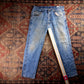 Wrangler W36 L29 Relaxed Blue Denim Jeans