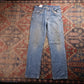 Levi's 516 W32 L31 Straight Leg Blue Denim Jeans