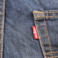 Levi's 550 Red Tab W28 L27 Tapered Leg Relaxed Fit Blue Denim Jeans