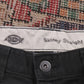 Dickies W28 L29 Skinny Straight Black Cotton Blend Trousers
