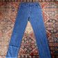Wrangler W32 L36 Straight Leg Blue Denim Jeans