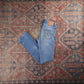 Levi's 504 Red Tab W30 L32 Straight Leg Regular Fit Blue Denim Jeans