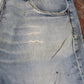 Levi's 527 W36 L24 Bootcut Distressed Style Blue Denim Jeans