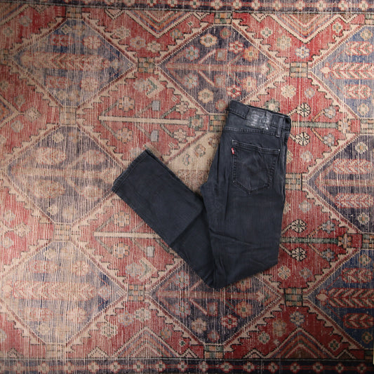 Levi's 511 Red Tab W30 L31 Slim Fit Grey Denim Jeans