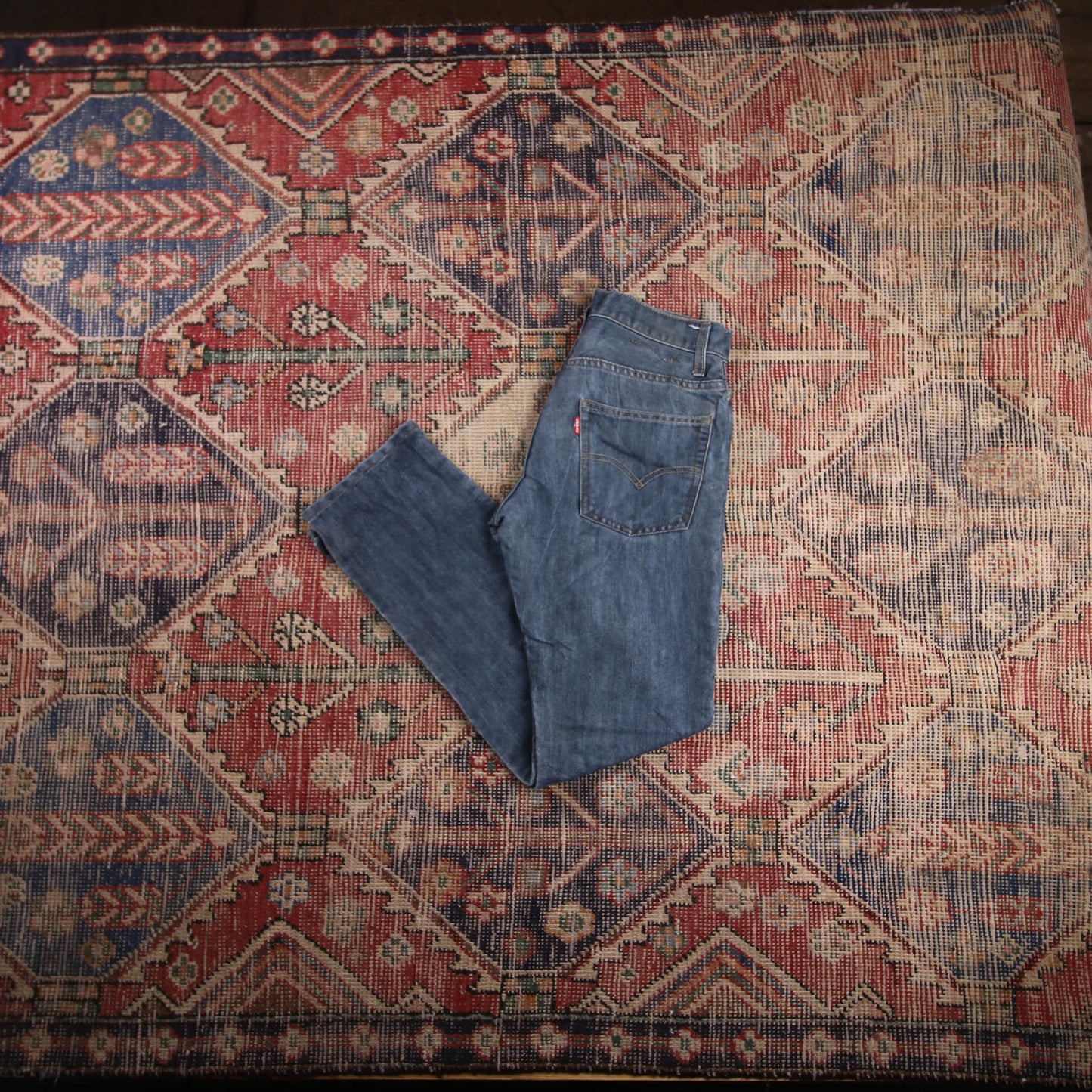 Levi's 511 W26 L27 Slim Fit Blue Denim Jeans