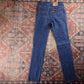 Levi's 730 Orange Tab W26 L34 Straight Leg Blue Denim Jeans