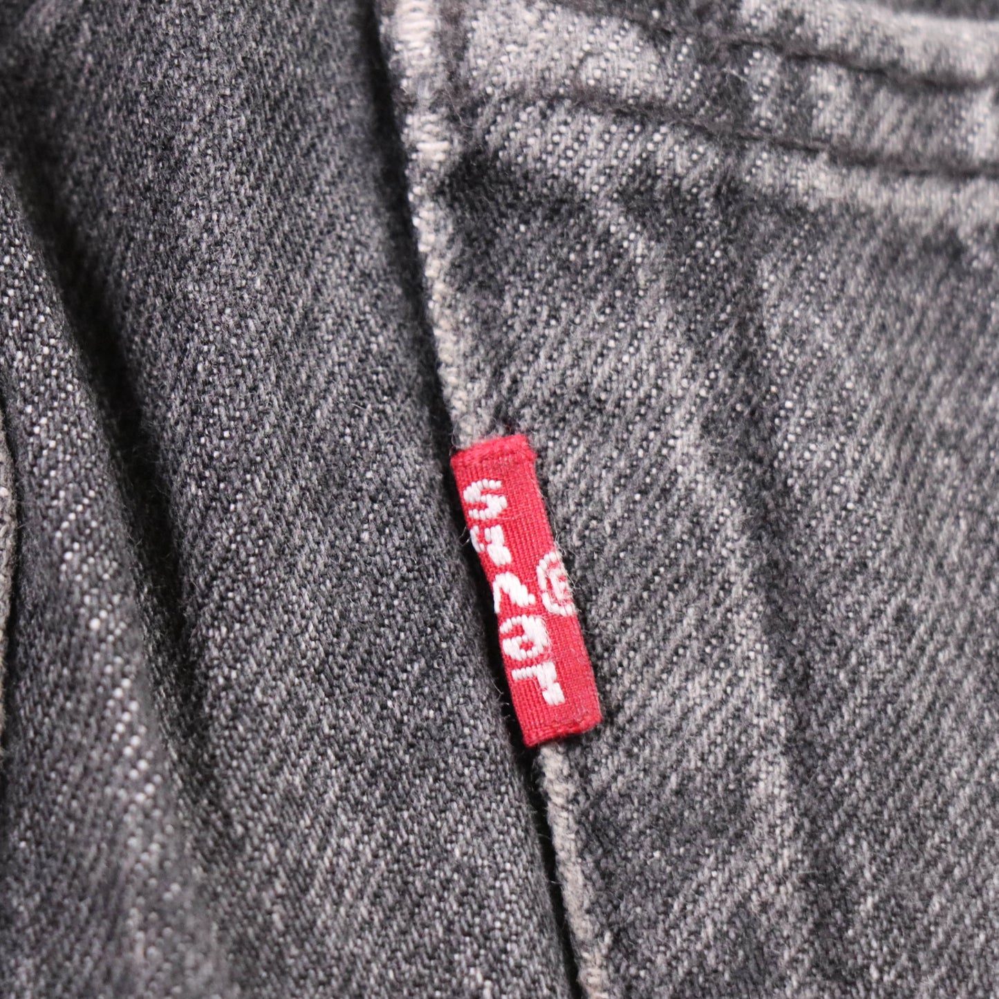 Levi's 512 Red Tab W32 L30 Tapered Leg Slim Fit Grey Denim Jeans