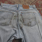 Levi's 551 W32 L28 Straight Leg Loose Fit Blue Denim Jeans