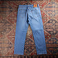 Levi's 505 Red Tab W30 L28 Straight Leg Regular Fit Blue Denim Jeans
