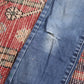 Levi's W24 L29 Skinny Classic Ripped Style Blue Denim Jeans