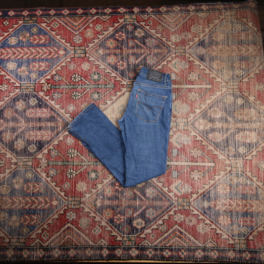 Levi's 511 W26 L28 Slim Fit Blue Denim Jeans
