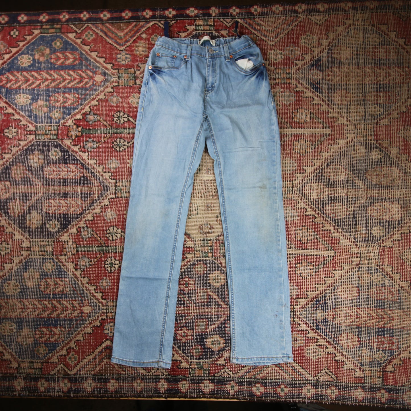 Levi's 511 W26 L29 Slim Fit Blue Denim Jeans