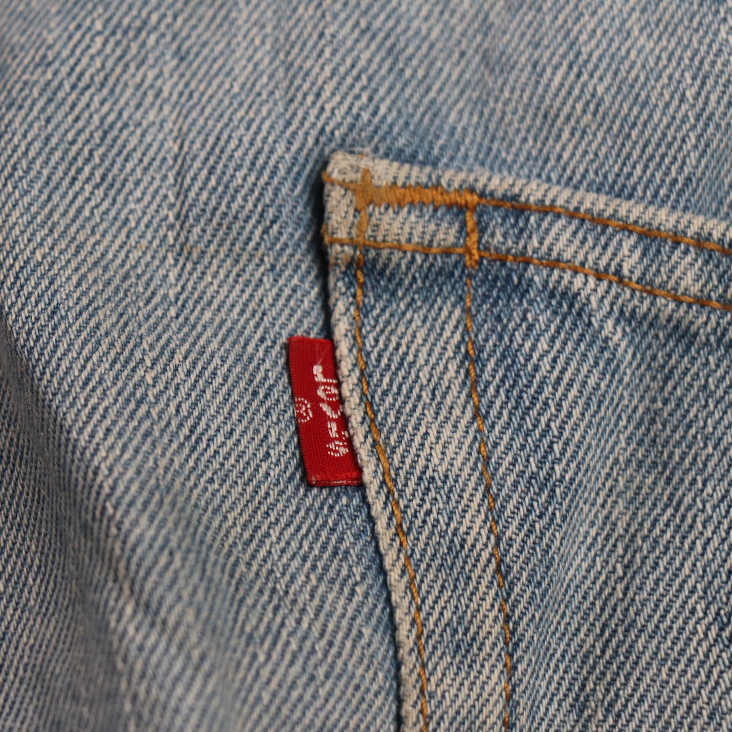 Levi's 505 W36 L29 Straight Leg Regular Fit Blue Denim Jeans