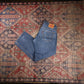 Levi's 505 W36 L30 Straight Leg Regular Fit Blue Denim Jeans