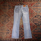Levi's 518 W32 L28 Flared Blue Denim Jeans
