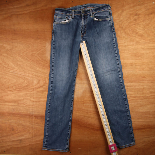 Levi's Red Tab W32 L32 Straight Blue Denim Jeans
