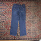 Lee W30 L27 Straight Leg Blue Denim Jeans