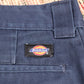 Dickies W38 L30 Straight Leg Relaxed Fit Blue Cotton Blend Trousers