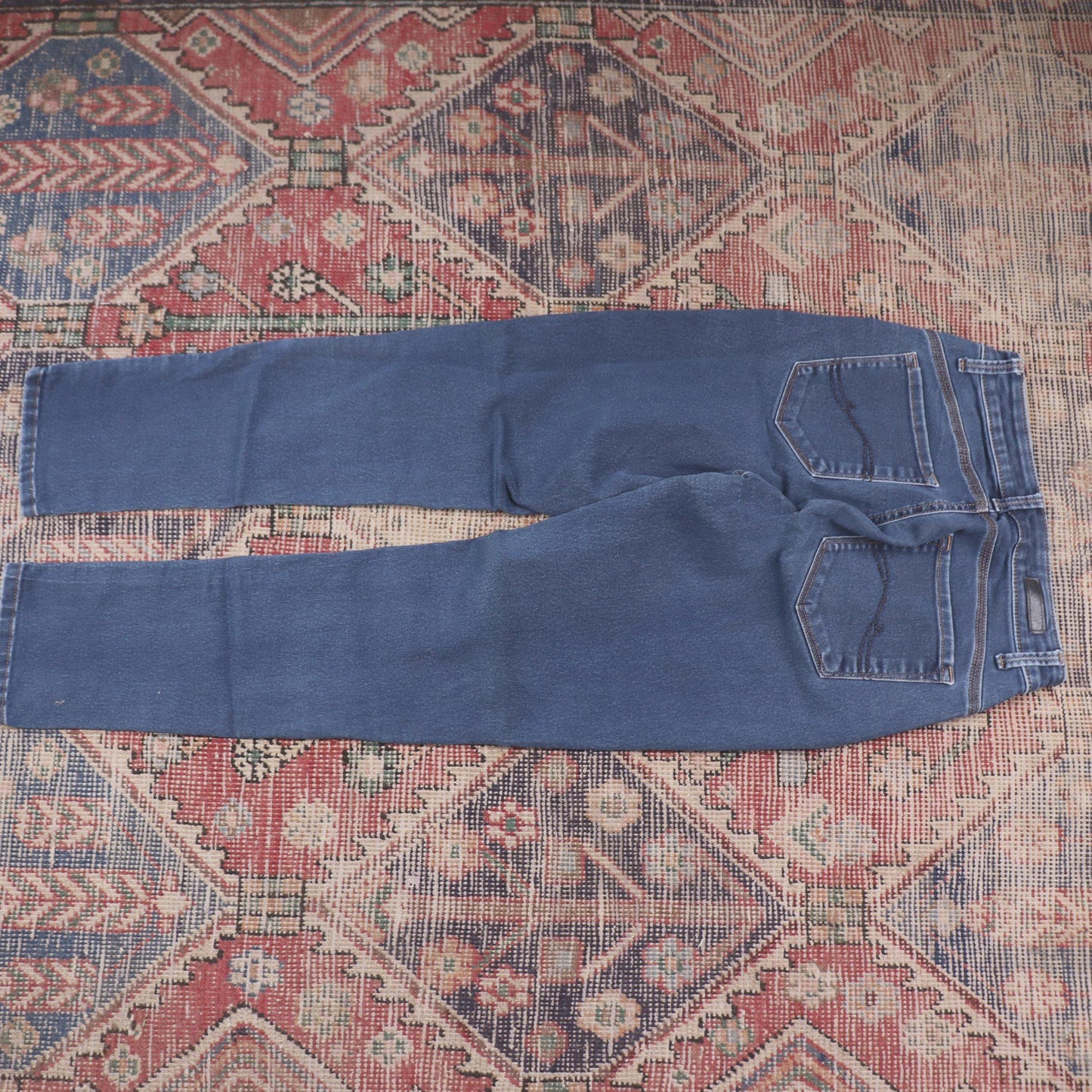 Lee W28 L27 Skinny Blue Denim Jeans