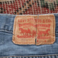 Levi's 509 W36 L27 Relaxed Classic Ripped Style Blue Denim Jeans
