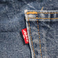 Levi's 505 Red Tab W34 L28 Straight Leg Regular Fit Blue Denim Jeans