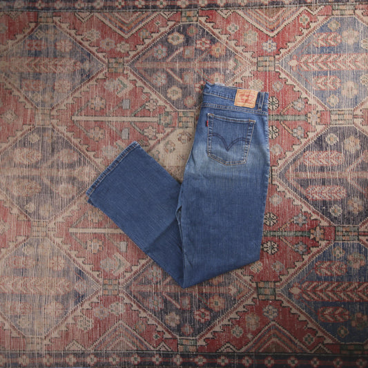 Levi's Red Tab W32 L29 Straight Leg Blue Denim Jeans