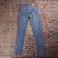 Levi's 511 W26 L32 Slim Fit Blue Denim Jeans