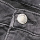 Lee W38 L27 Flared Black Denim Jeans