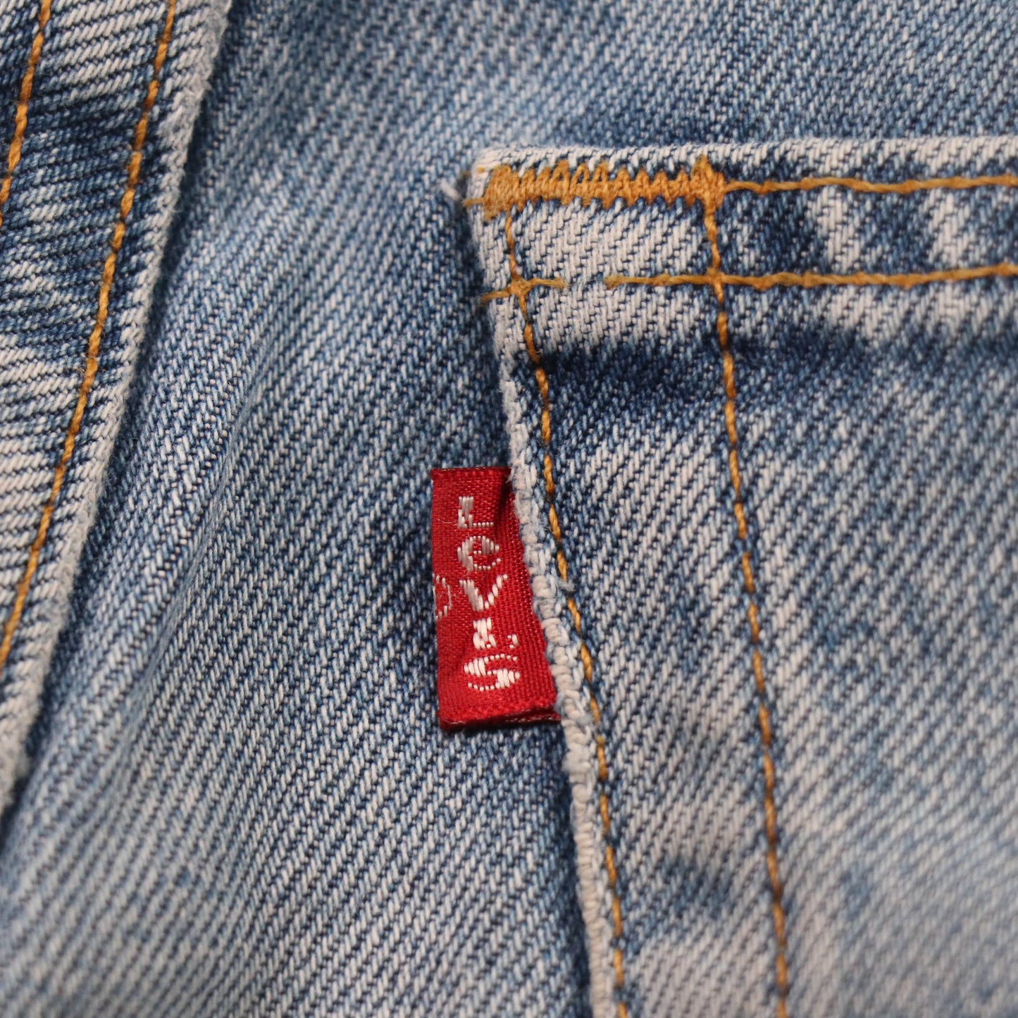 Levi's 501 Red Tab W28 L31 Original Fit Blue Denim Jeans