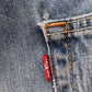 Levi's 550 Red Tab W30 L30 Tapered Leg Relaxed Fit Blue Denim Jeans