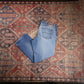 Lee W38 L28 Straight Leg Regular Fit Blue Denim Jeans