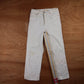 Levi's 721 Red Tab W28 L26 Straight Leg White Denim Jeans