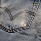 Levi's 505 W34 L31 Straight Leg Regular Fit Classic Ripped Style Blue Denim Jean