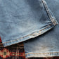 Levi's 505 Red Tab W28 L25 Straight Leg Regular Fit Blue Denim Jeans