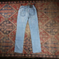 Levi's 511 W26 L29 Slim Fit Blue Denim Jeans
