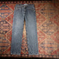 Lee W32 L31 Straight Leg Regular Fit Blue Denim Jeans