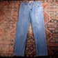 Levi's 505 W36 L32 Straight Leg Regular Fit Blue Denim Jeans