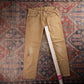 Levi's W32 L29 Slim Beige Denim Jeans