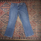 Lee W34 L28 Bootcut Relaxed Fit Blue Denim Jeans