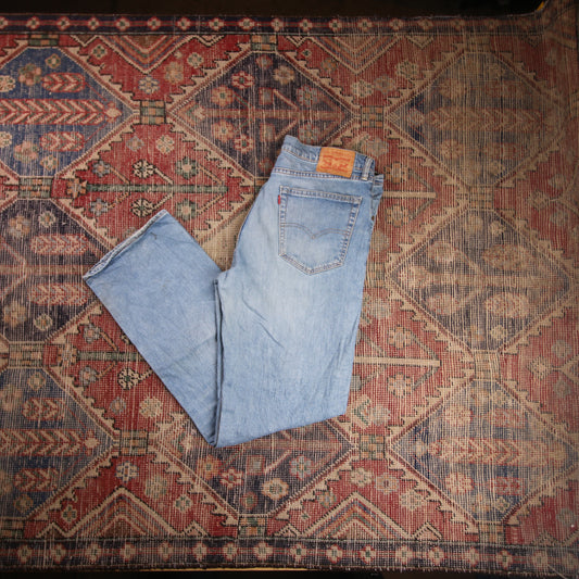Levi's 731 W36 L32 Bootcut Blue Denim Jeans