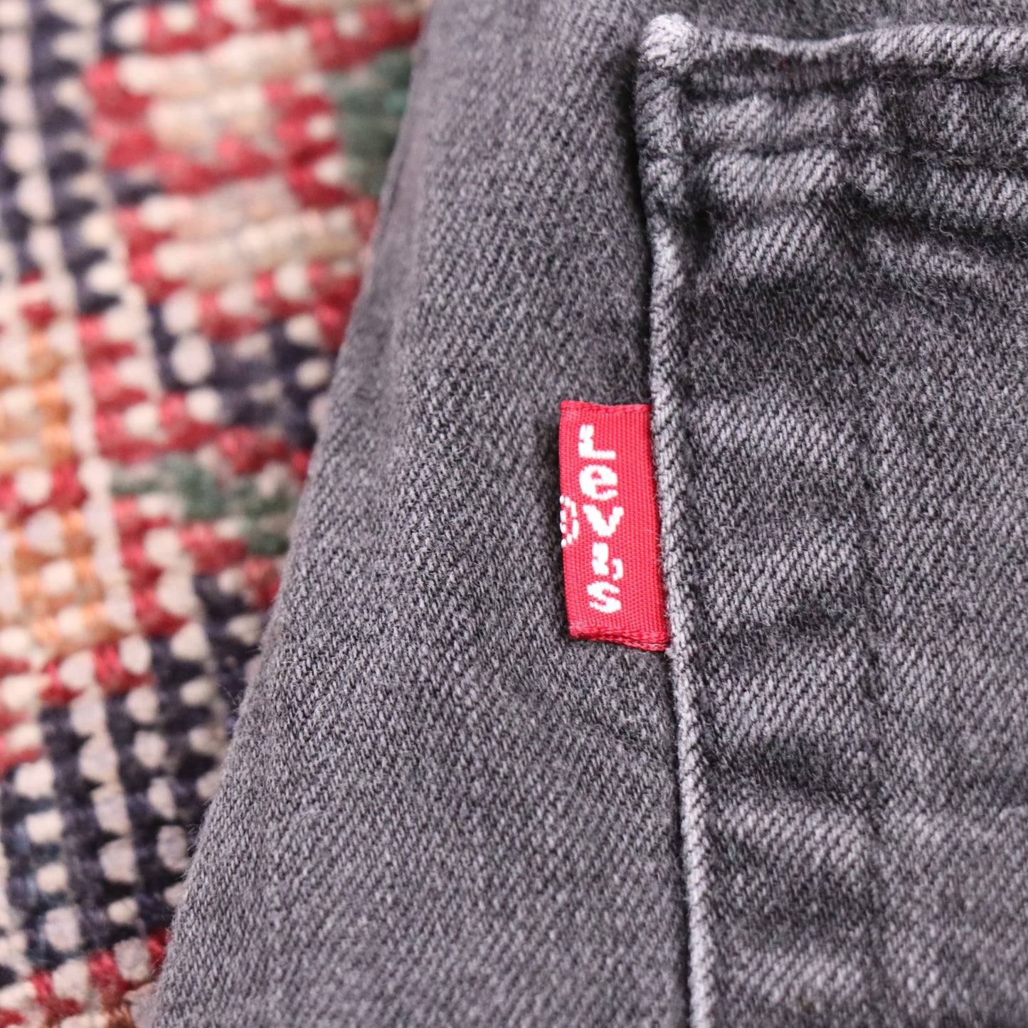 Levi's W34 L30 Tapered Leg Relaxed Fit Blue Denim Jeans
