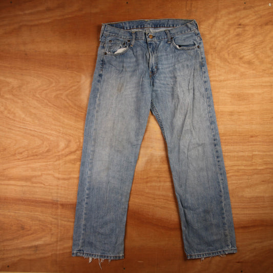 Levi's 501 Red Tab W32 L29 Original Fit Blue Denim Jeans