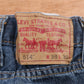 Levi's 514 Red Tab W38 L30 Straight Leg Blue Denim Jeans