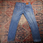Levi's 502 W34 L30 Tapered Leg Regular Fit Classic Ripped Style Blue Denim Jeans