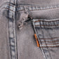 Levi's 721 Orange Tab W28 L30 Skinny Grey Denim Jeans