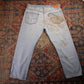Levi's 505 W38 L27 Straight Leg Regular Fit Blue Denim Jeans