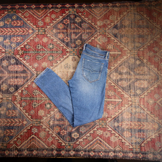 Diesel W34 L31 Skinny Blue Denim Jeans