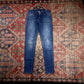Levi's W28 L30 Skinny Blue Denim Jeans