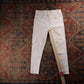 Levi's 721 Red Tab W28 L25 Straight Leg White Denim Jeans